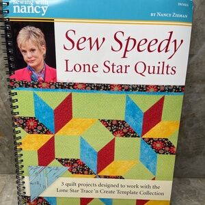 Sewing With Nancy Sew Speedy Lone Star Quilts Book Only
